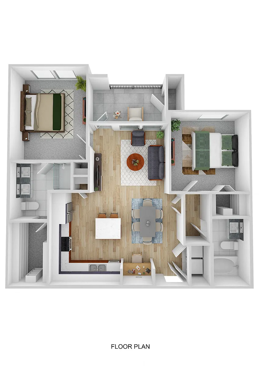Floor plan B1