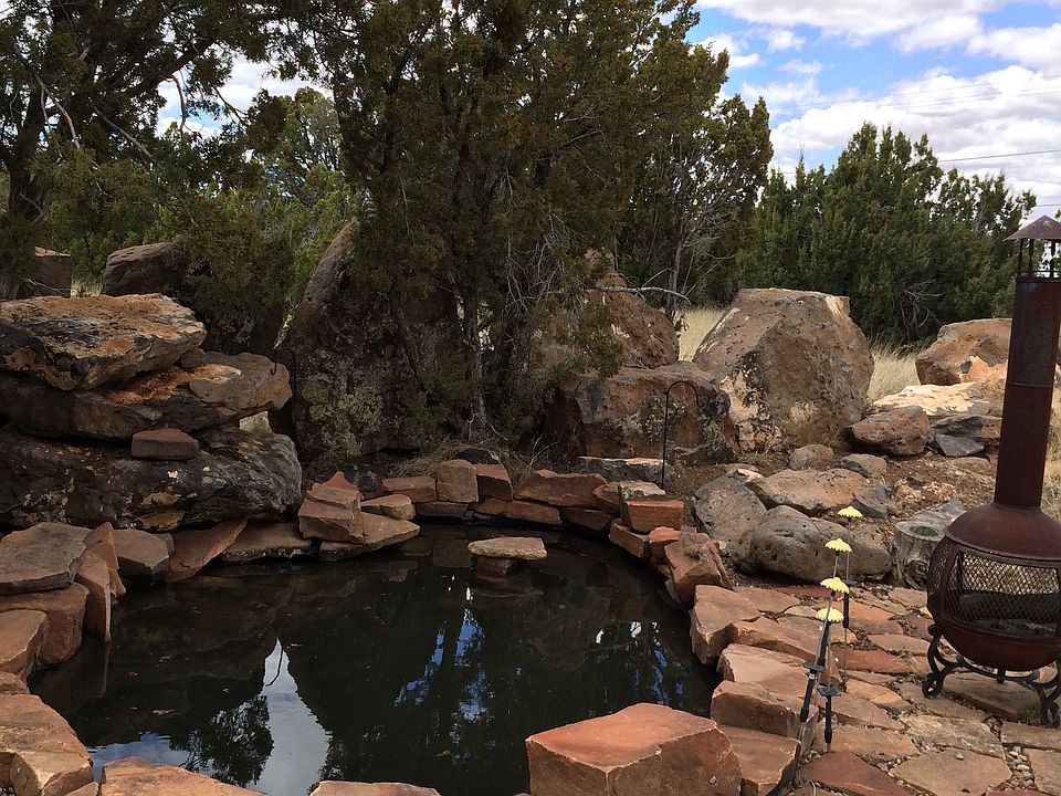  moss rock deep koi pond