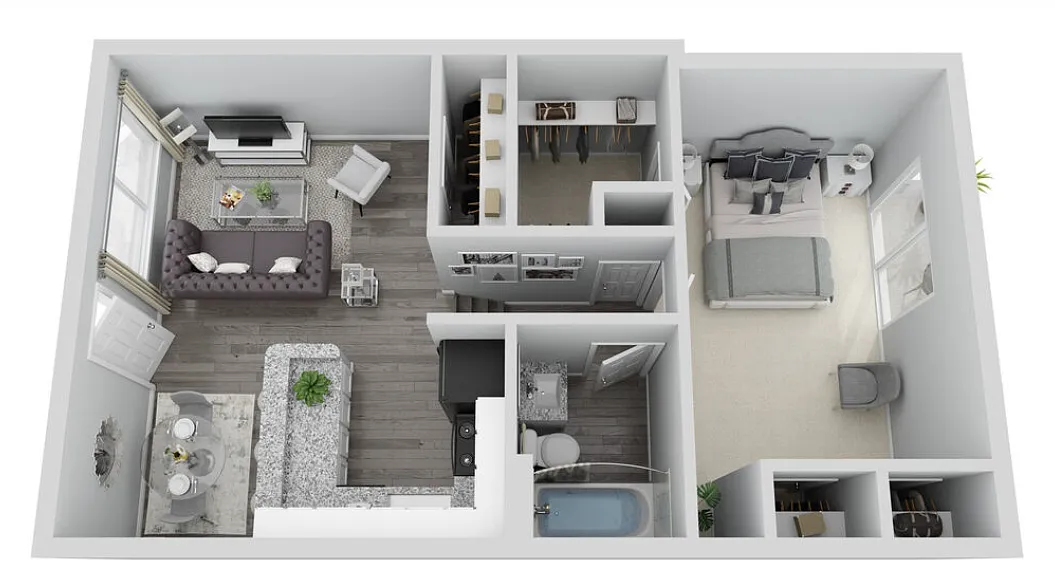 Floor plan A1 - The Oak