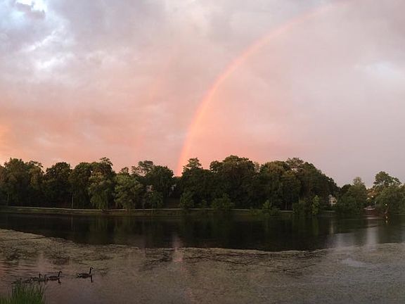 Rainbow over the Lake 