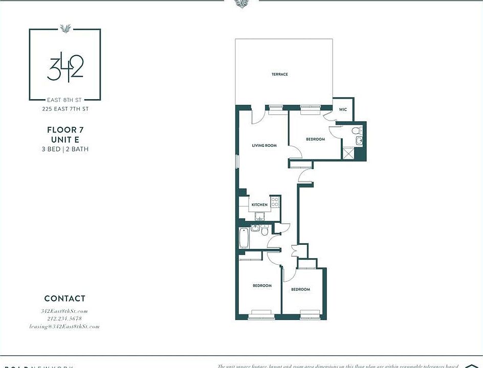 2nd image of 342 E 8th St APT 7E