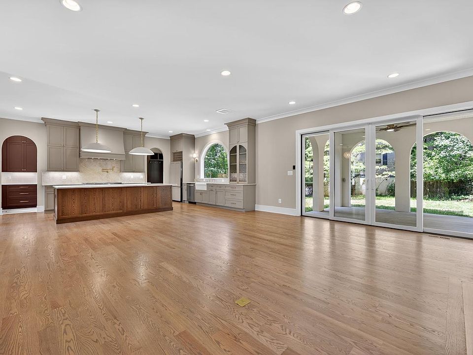 Open plan where cooking and living blur together