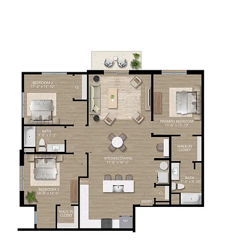 Floor plan Solea