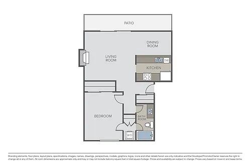 Floor plan Plan 1A