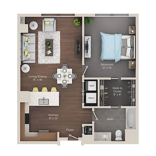 Floor plan A9