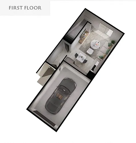Floor plan Sequoia 2-Bed w/Unfinished Basement