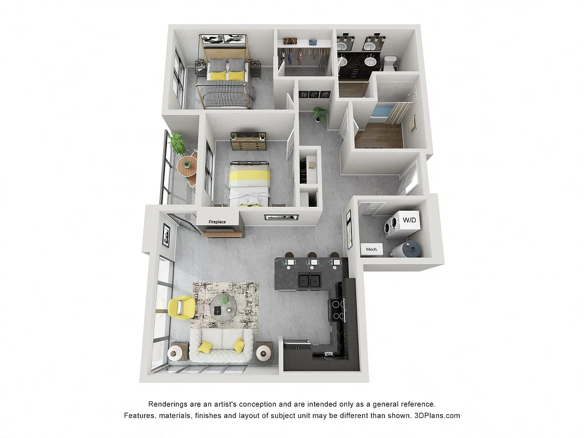 Floor plan Chrome