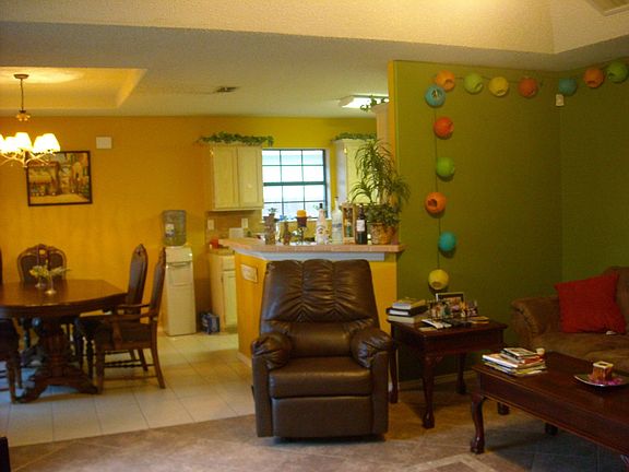 Living Room and Dining Area
