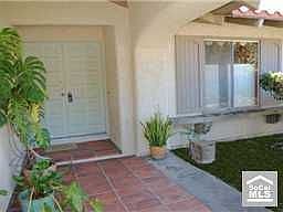 Beautiful entry with brick accents