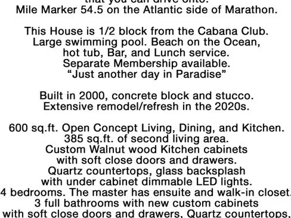 401 5th St, Key Colony Beach, FL 33051