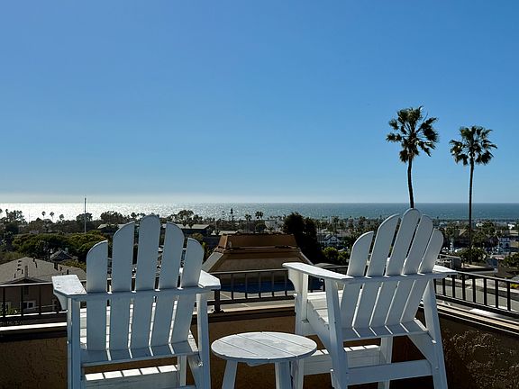 Morning, day and night are perfect on this outside deck