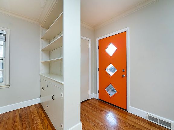 Front door, big living room