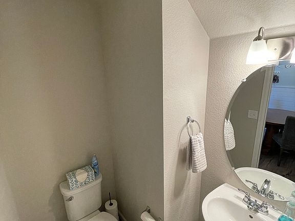 Half bathroom on first floor