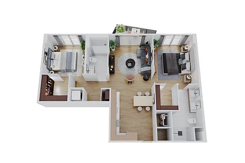 Floor plan B1