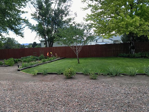 Backyard & garden area