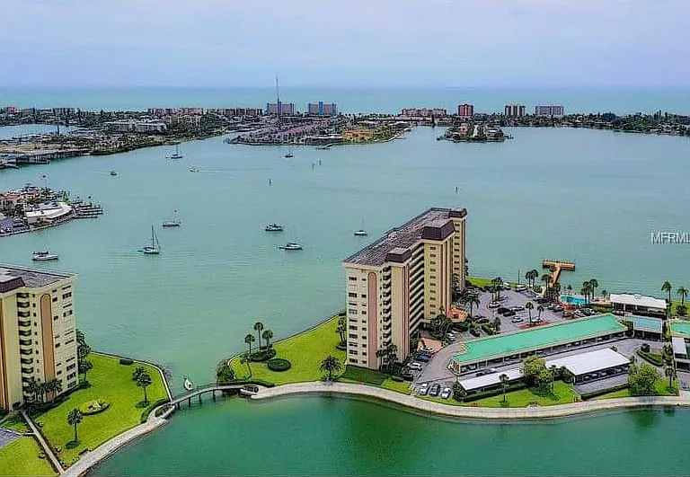 Looking west towards Madeira Beach!