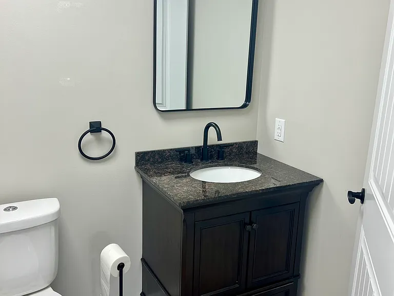 lower level bathroom