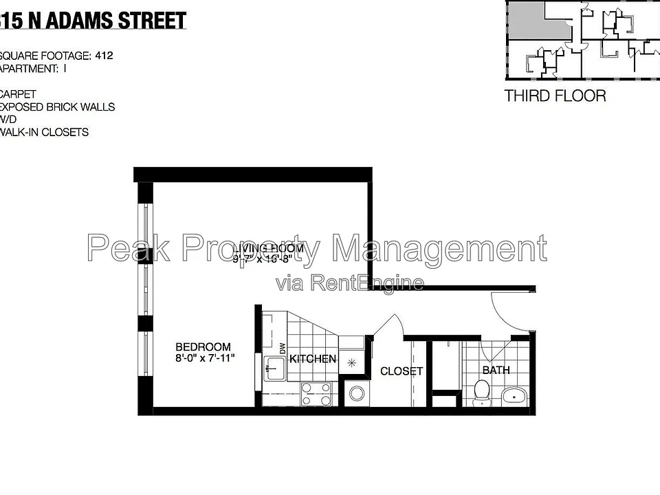 315 N Adams St #I