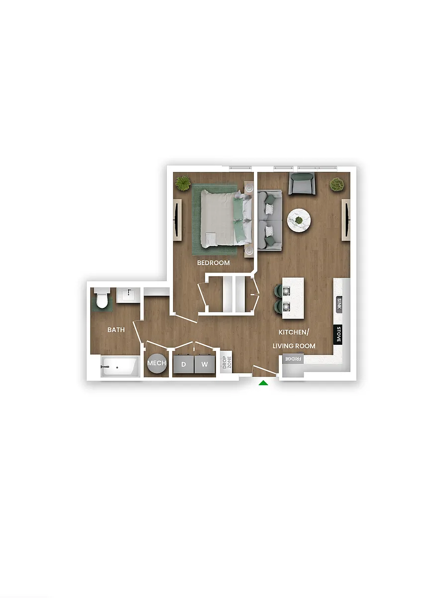 Floor plan A15A