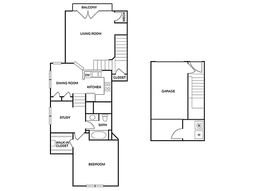 Floor plan Oak