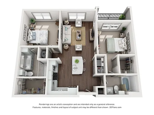 Floor plan B1