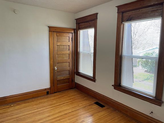 Bedroom 1 includes walk-in closet. Room dimensions 12x9.