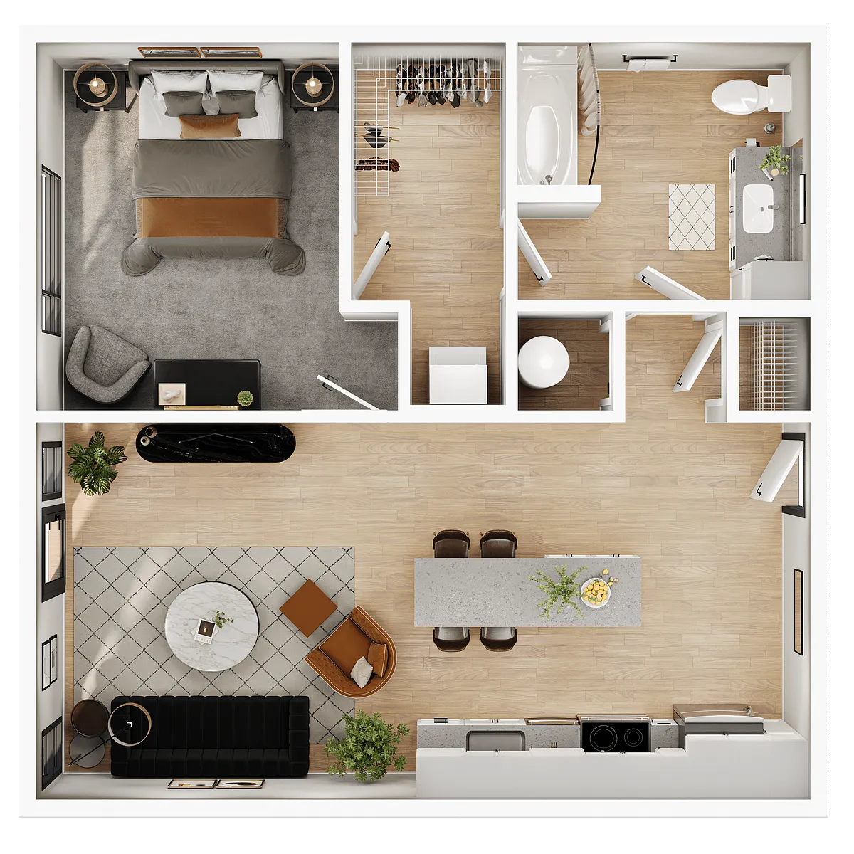 Floor plan B2