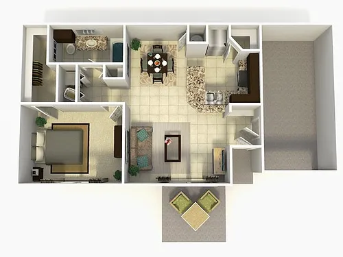 Floor plan Madrid Premium