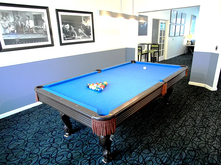 A game room, too. Pickleball, Racquetball, Fitness Center, Pool, Spa,