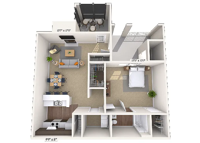 Floor plan Fawn II