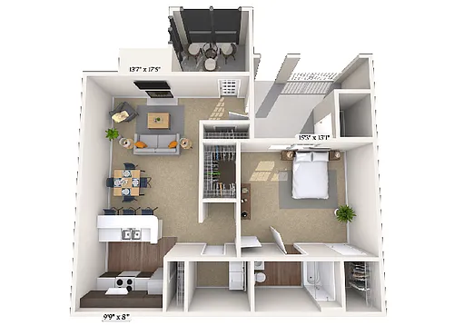 Floor plan Fawn II