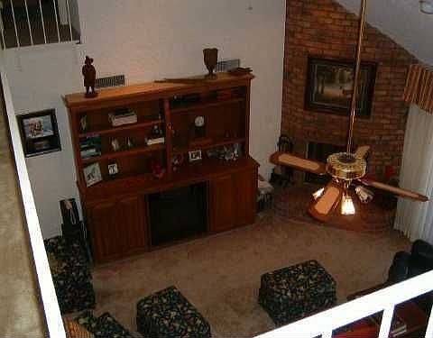 Den corner FP view from loft