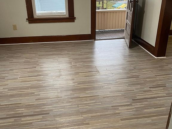 dining room with access to front balcony