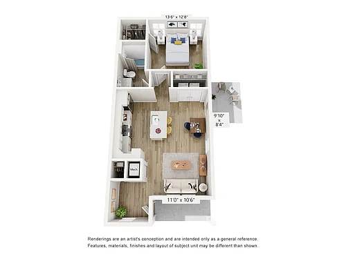 Floor plan Cottage A1