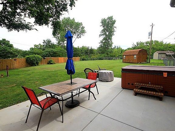 Enlarged Patio to entertain