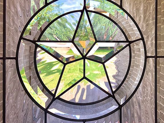 Stunning custom front door