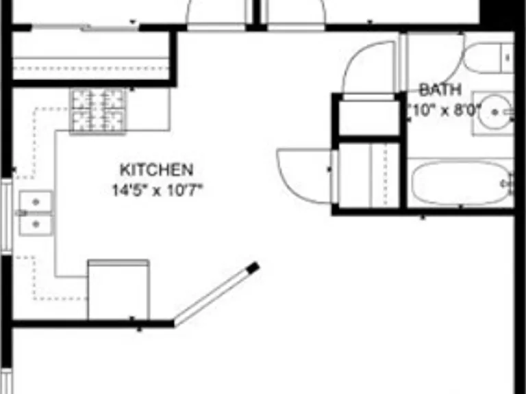 Renovated apartment with pool and parking — Photo 13