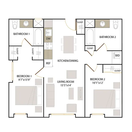 Floor plan C1