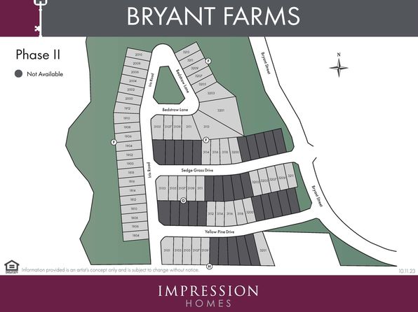 Willow Plan, Bryant Farms