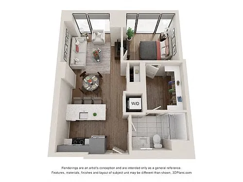 Floor plan A18