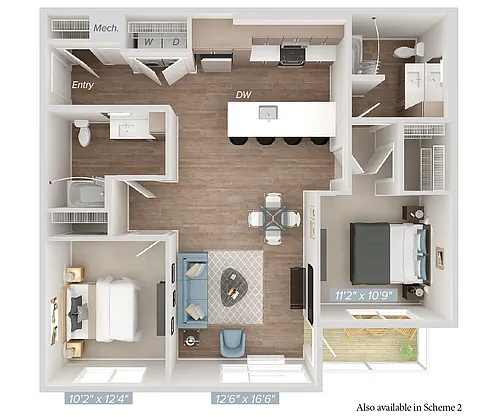 Floor plan B8