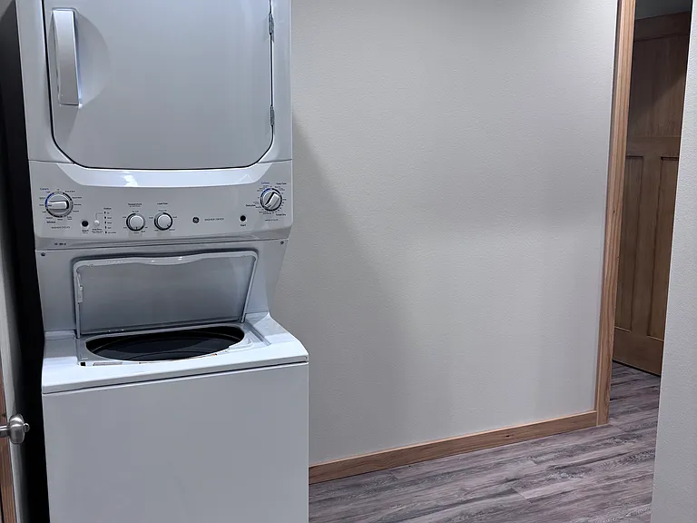 In unit washer and dryer