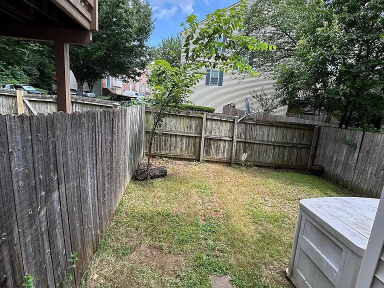 Fenced Backyard