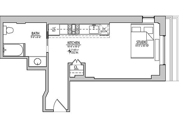 2nd image of 2 Pierrepont St #A1004