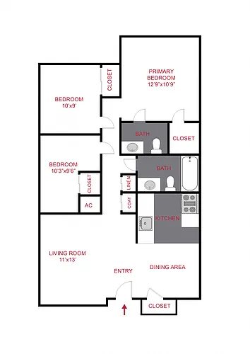 Floor plan Evergreen