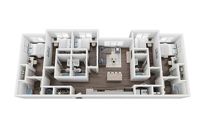 Floor plan Durango B