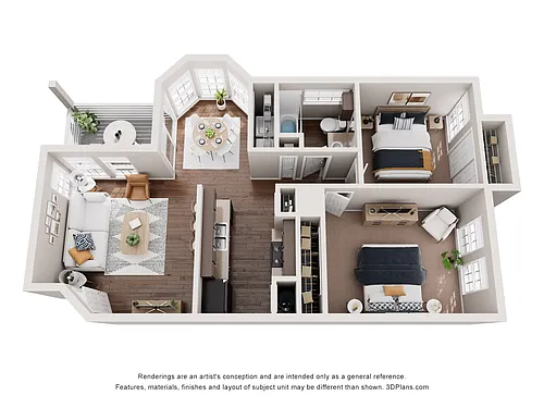 Floor plan A 2X1