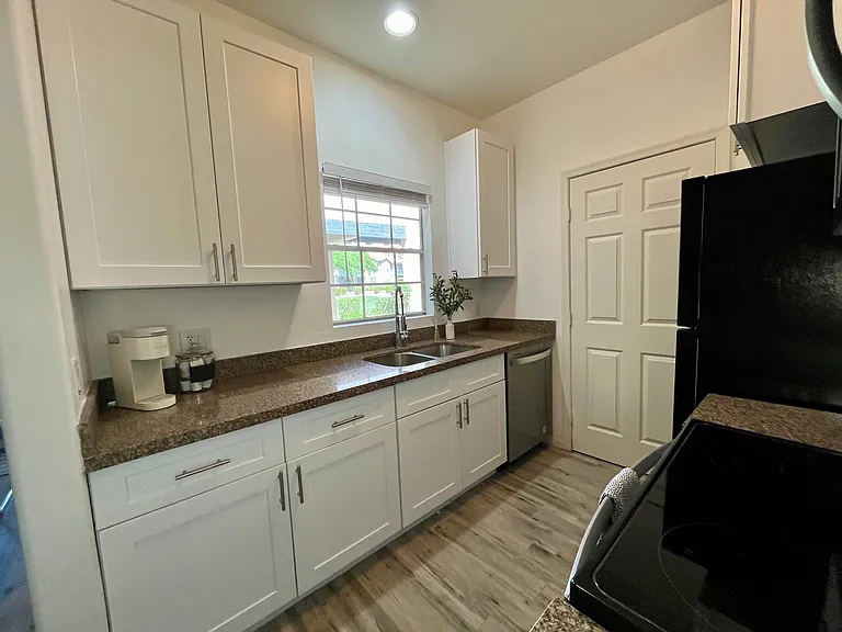 Fully stocked kitchen