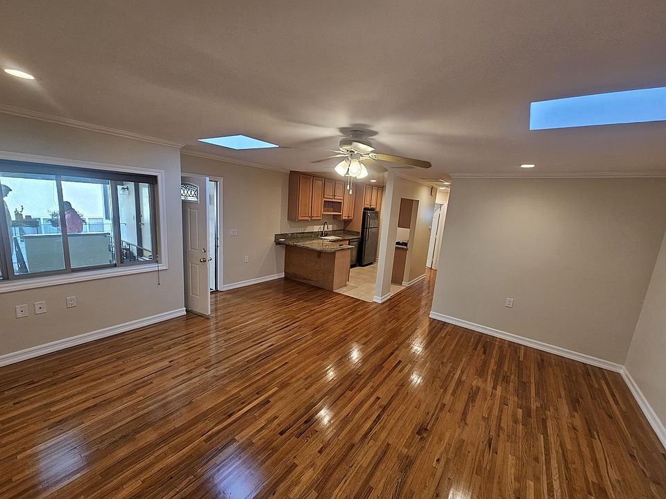 Lovely wood floors and spacious living area