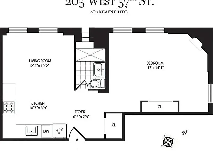205 W 57th St #11DB — Photo 2